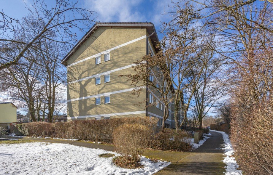Au�enansicht Wohnanlage Etagenwohnung Planegg