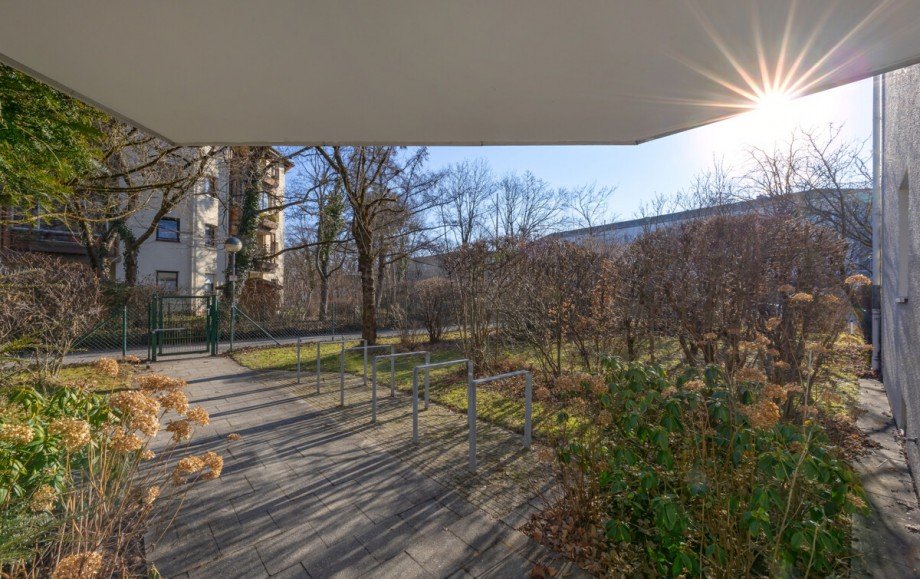 Au�enansicht Wohnanlage Terrassenwohnung M�nchen