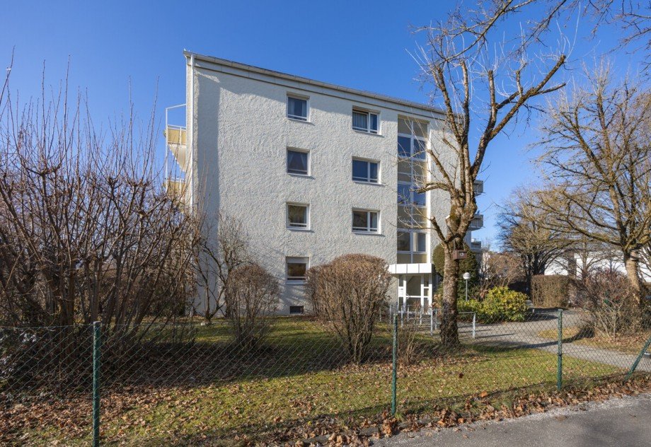 Au�enansicht Wohnanlage Terrassenwohnung M�nchen