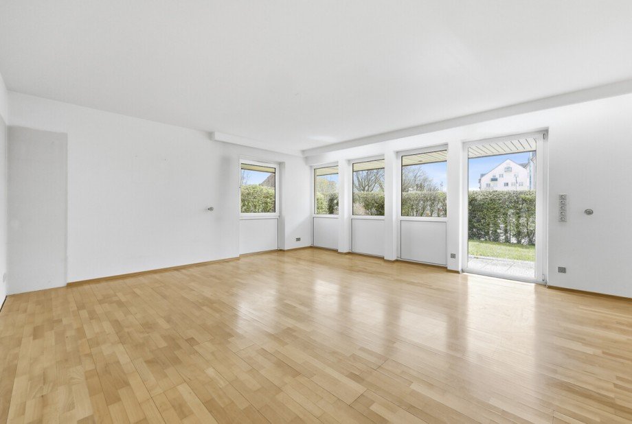 Wohnzimmer Terrassenwohnung G�nzburg