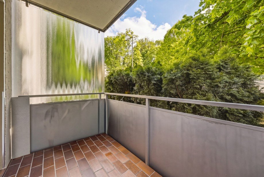 Loggia Erdgeschosswohnung M�nchen