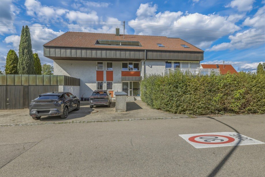 Au�enansicht Wohnanlage Terrassenwohnung G�nzburg