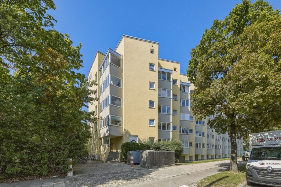 Au�enansicht Wohnanlage Etagenwohnung M�nchen