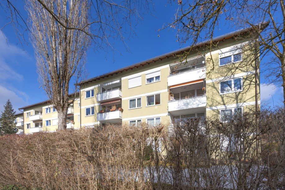 Au�enansicht Wohnanlage Etagenwohnung Planegg