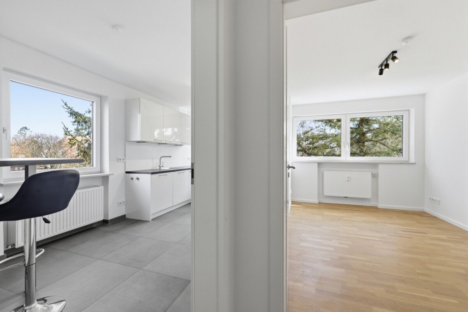 Fluransicht Etagenwohnung Planegg