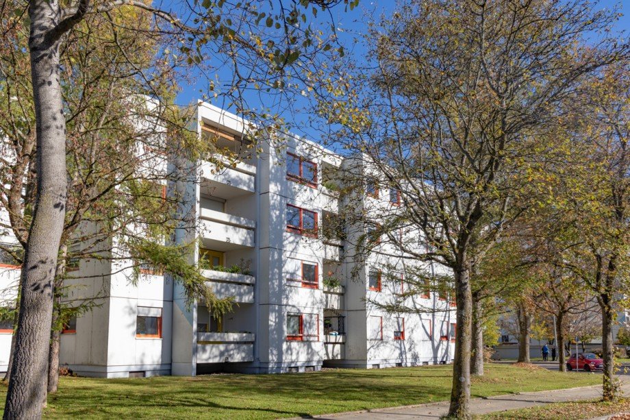 Au�enansicht Wohnanlage Etagenwohnung M�nchen