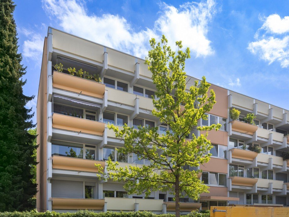 Au�enansicht Wohnanlage Etagenwohnung Gilching