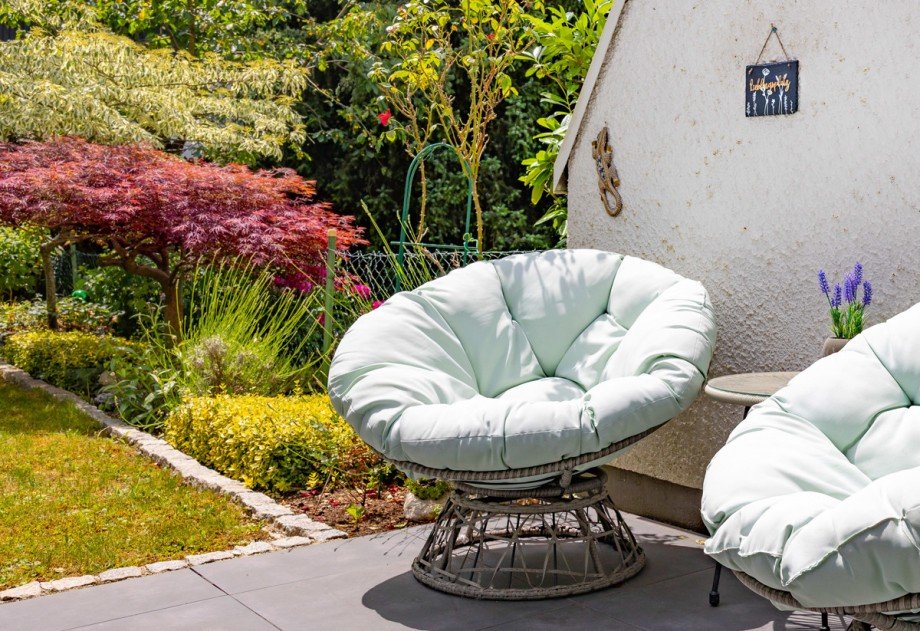 Terrasse Reihenhaus Haar