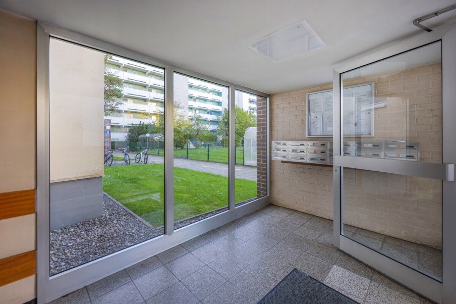 Eingangsbereich Wohnanlage Etagenwohnung M�nchen
