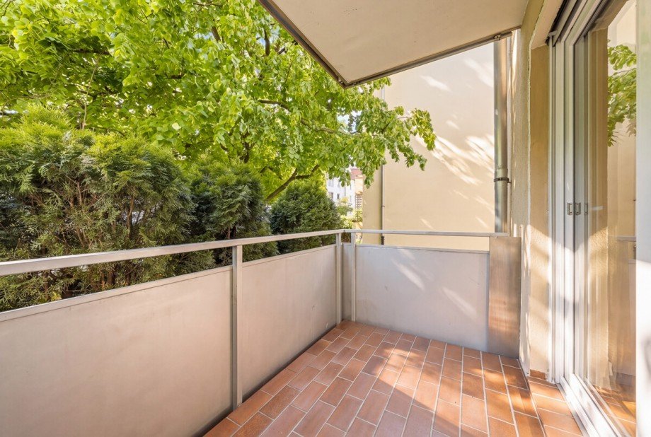 Loggia Erdgeschosswohnung M�nchen