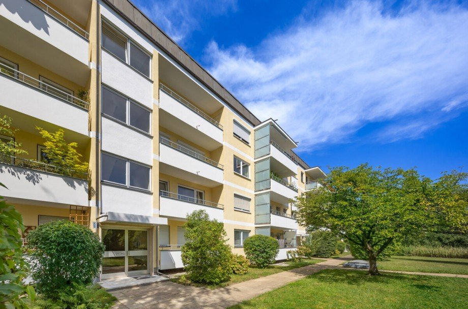 Au�enansicht Wohnanlage Etagenwohnung M�nchen/Laim