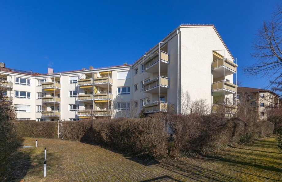 Au�enansicht Wohnanlage Terrassenwohnung M�nchen