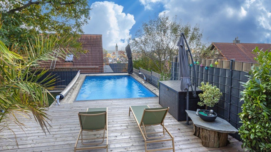 Terrasse + Pool Einfamilienhaus Freising