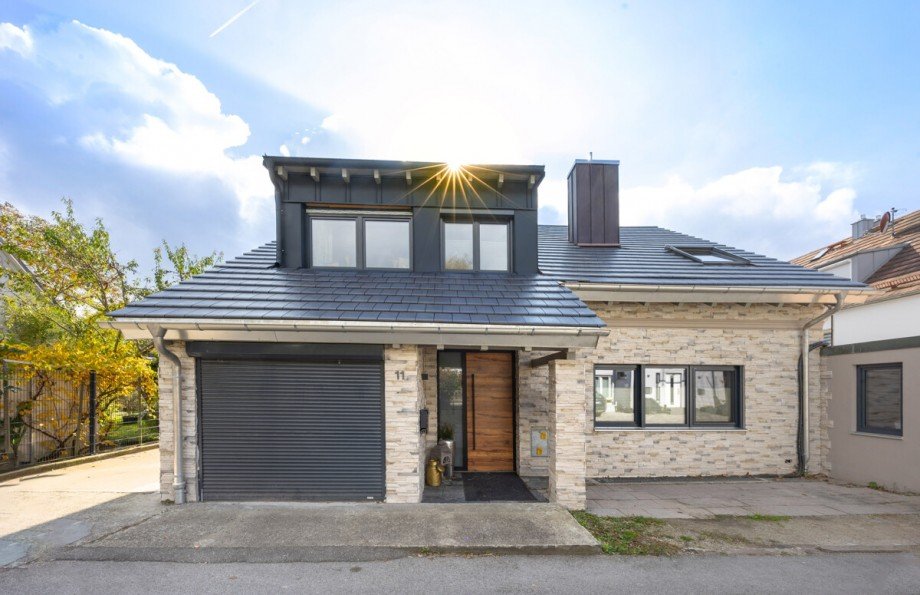 Au�enansicht Haus Einfamilienhaus Freising