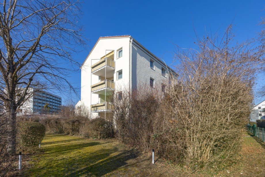 Au�enansicht Wohnanlage Terrassenwohnung M�nchen