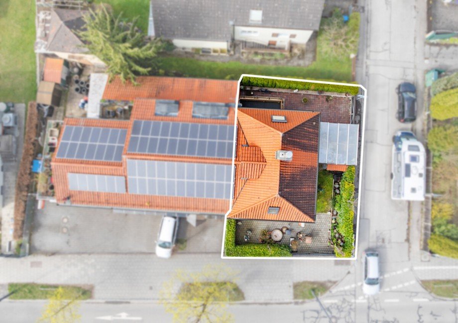 Hausansicht Reihenhaus M�nchen / Aubing