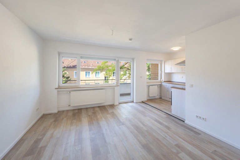 Wohn-/Schlafzimmer M�nchen/Laim Etagenwohnung RENOVIERTE 1-ZI.-WHG. MIT LOGGIA IN M�NCHEN-LAIM