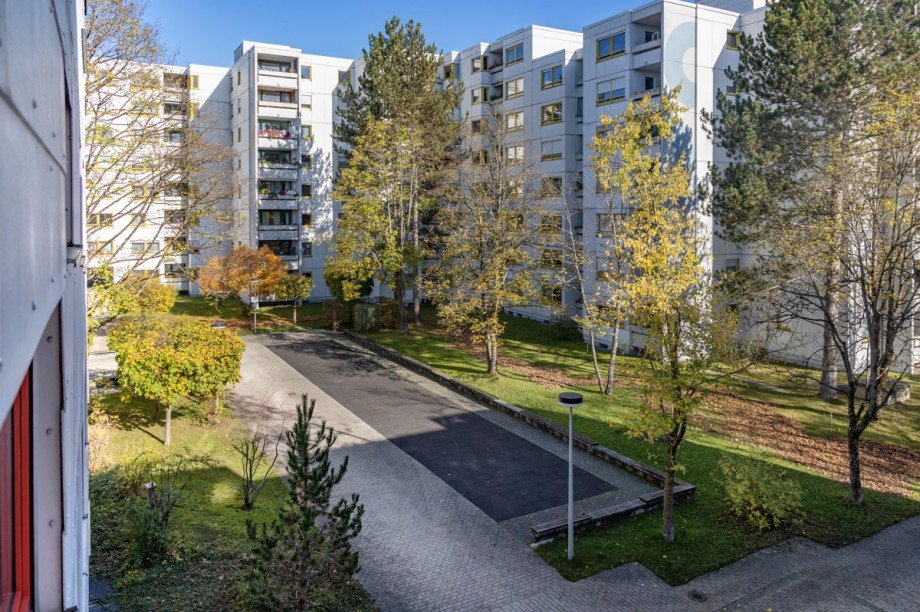 Ausblick aus Wohnung Etagenwohnung M�nchen