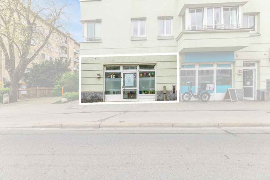 Au�enansicht Einzelhandelsladen M�nchen