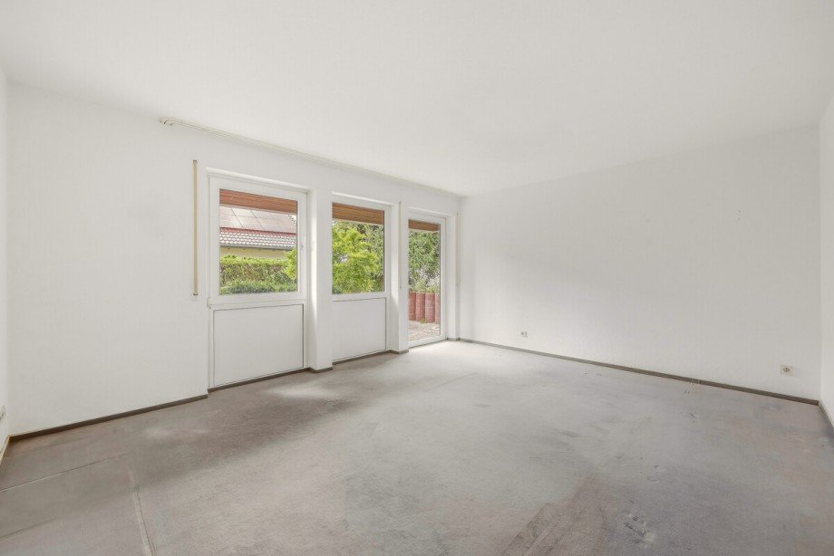 Wohnzimmer Terrassenwohnung G�nzburg