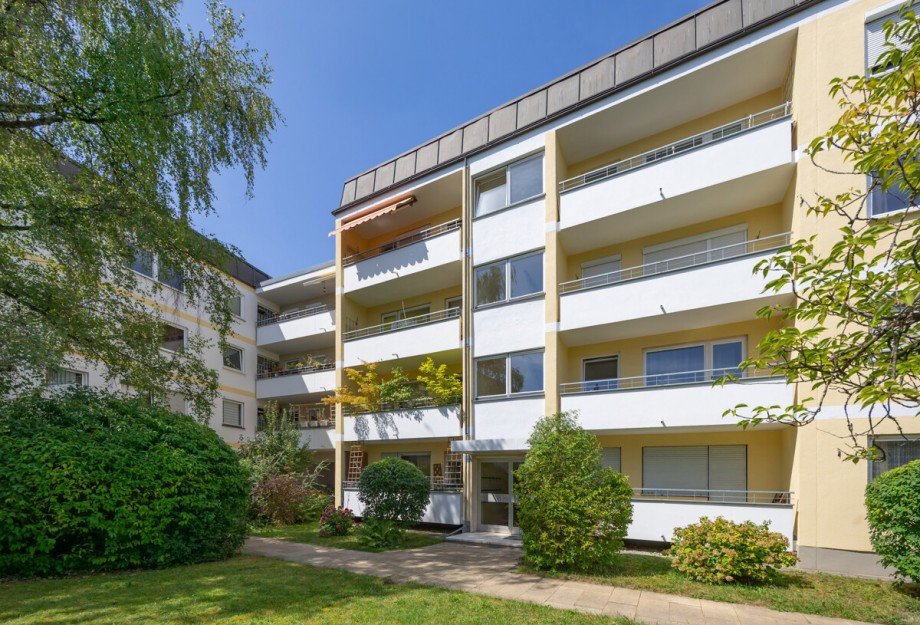 Au�enansicht Wohnanlage Etagenwohnung M�nchen/Laim
