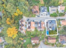 Drohnenaufnahme BEZUGSFREI! TRAUMHAFT RENOVIERTES EINFAMILIENHAUS MIT POOL IN FREISING