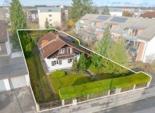Drohnenaufnahme Grundst�ck CA. 546 M� NEUBAUPOTENZIAL - BAUGRUNDST�CK IN F�RSTENFELDBRUCK