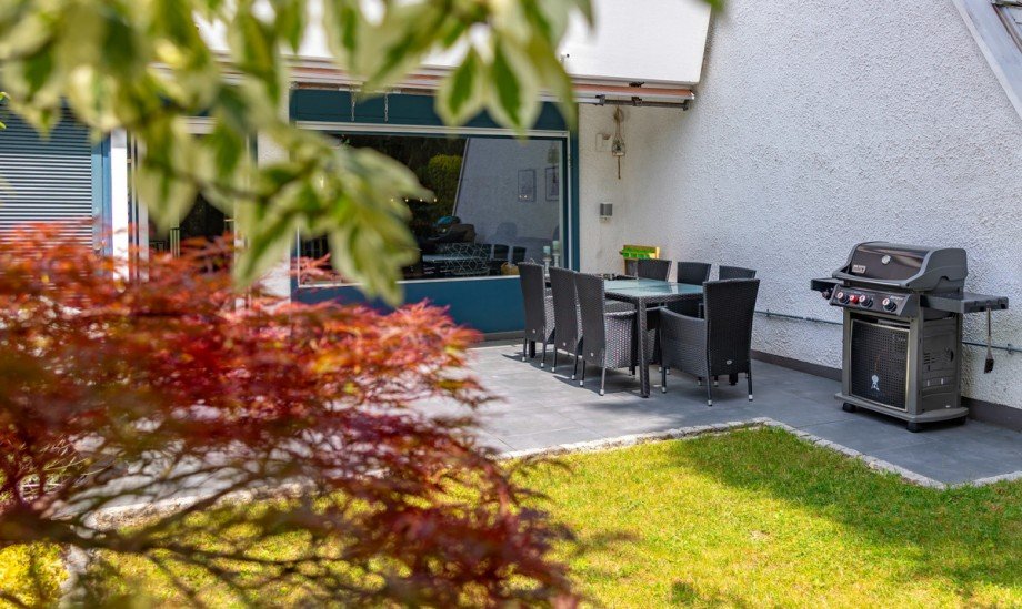 Terrasse mit Garten Reihenhaus Haar