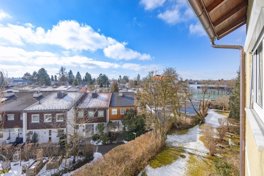 Ausblick Etagenwohnung Planegg
