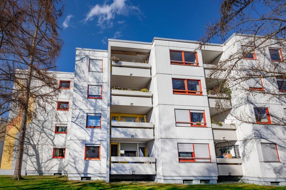 Au�enansicht Wohnanlage Etagenwohnung M�nchen