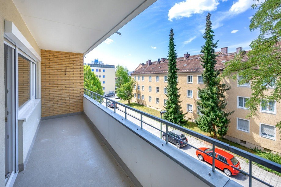 Loggia Etagenwohnung M�nchen/Laim