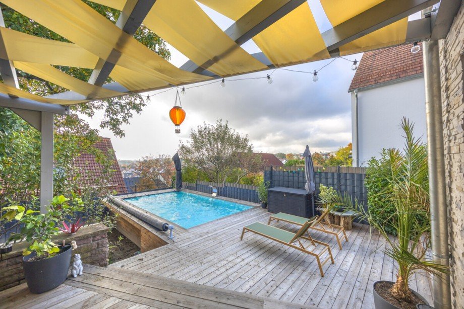 Terrasse + Pool Einfamilienhaus Freising