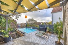 Terrasse + Pool BEZUGSFREI! TRAUMHAFT RENOVIERTES EINFAMILIENHAUS MIT POOL IN FREISING