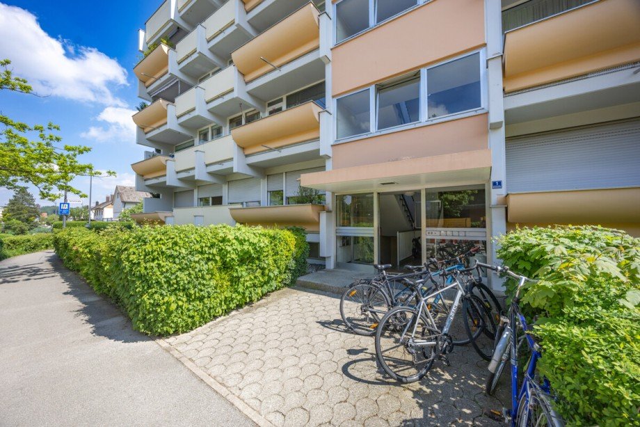 Au�enansicht Wohnanlage Etagenwohnung Gilching